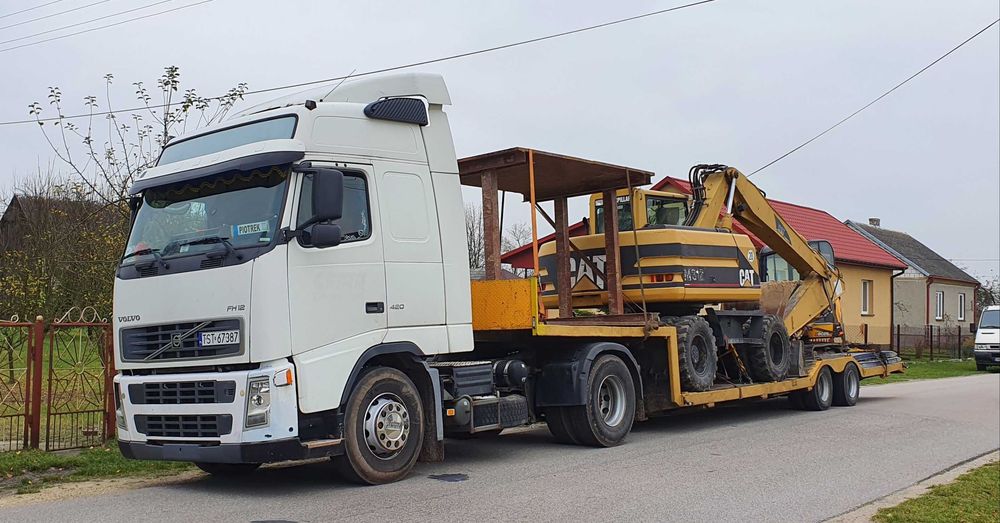 Transport/Niskopodwozie/Platforma/Koparka/Kombajn/Harvester/