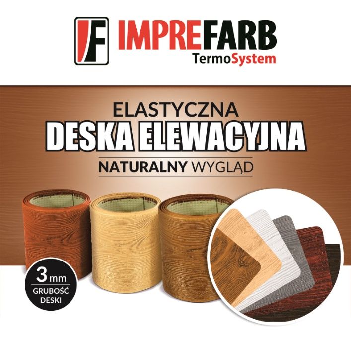 Elastyczna deska elewacyjna naturalny wygląd producent