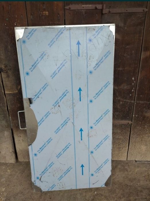 Drzwi nierdzewne. Stan bardzo dobry