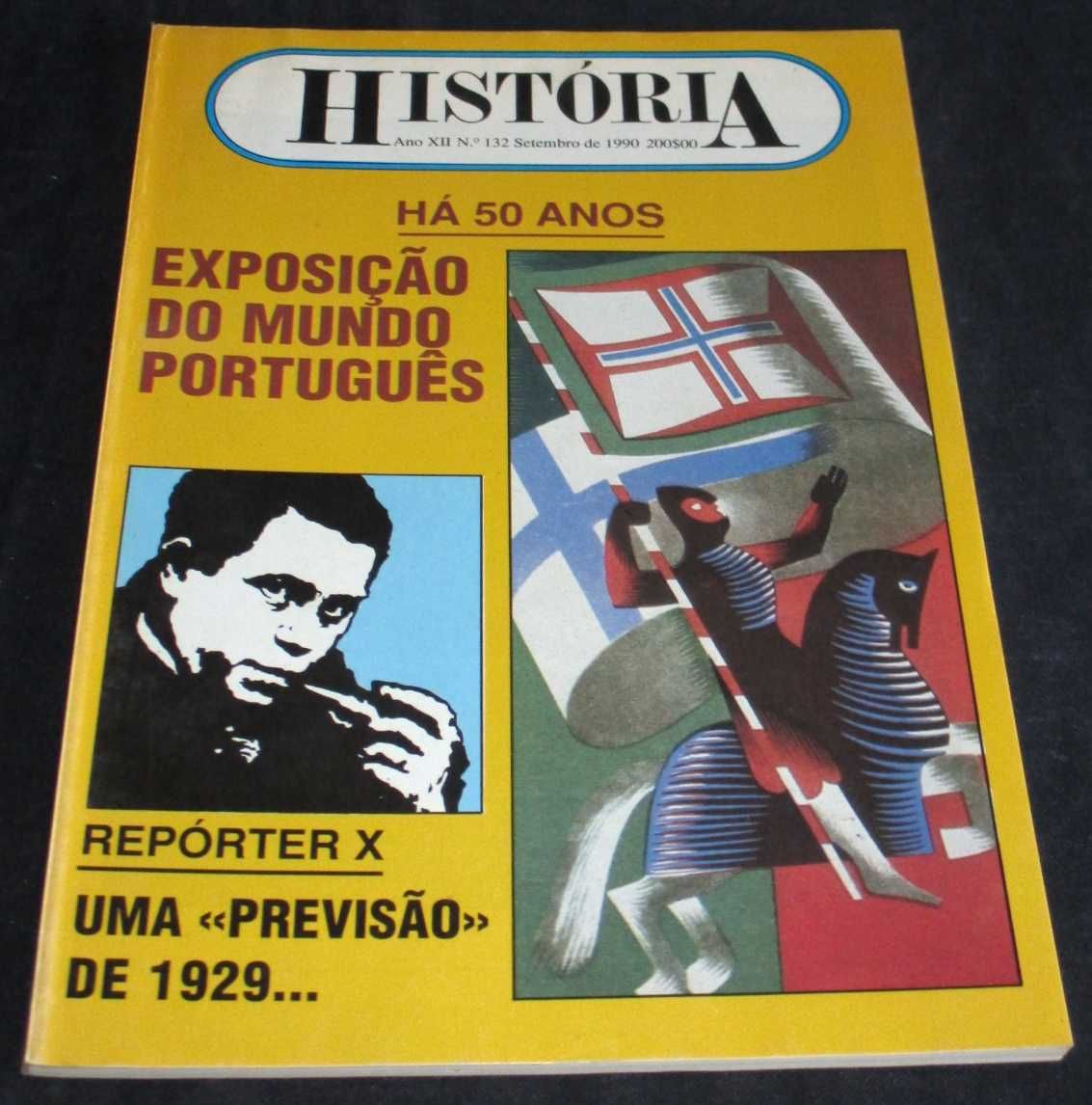 Revista História Nº 132 Setembro 90 Há 50 Anos Exposição Mundo