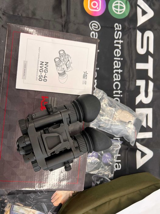 Бінокуляр AGM NVG 40/50 White Phosphorus Gen 2+ NNVT4