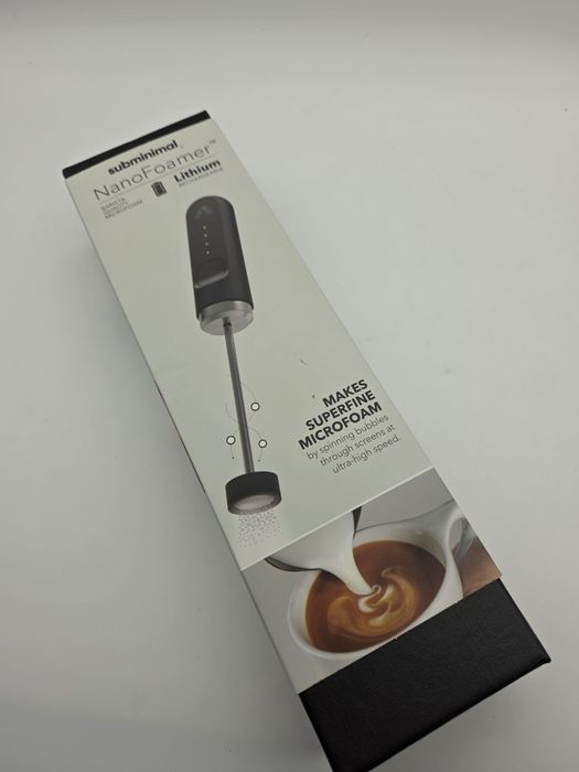 Spieniacz do mleka Subminimal NanoFoamer Lithium.