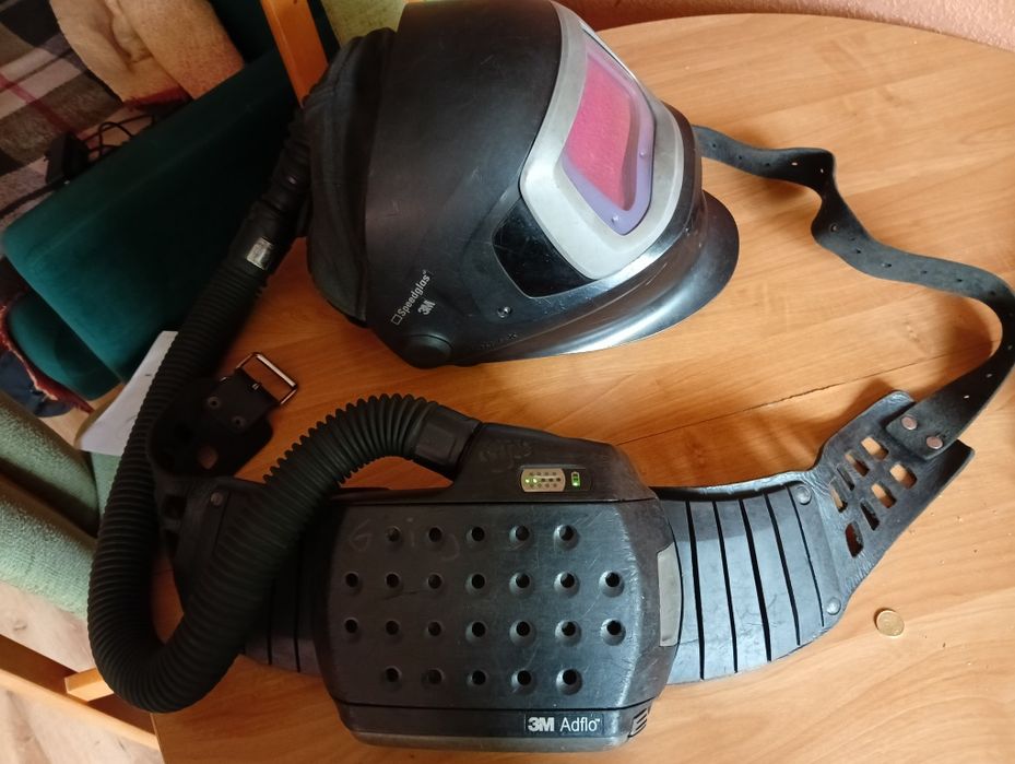 Przyłbica spawalnicza 3M Speedglas 9100FX + system filtrujący z dopływ