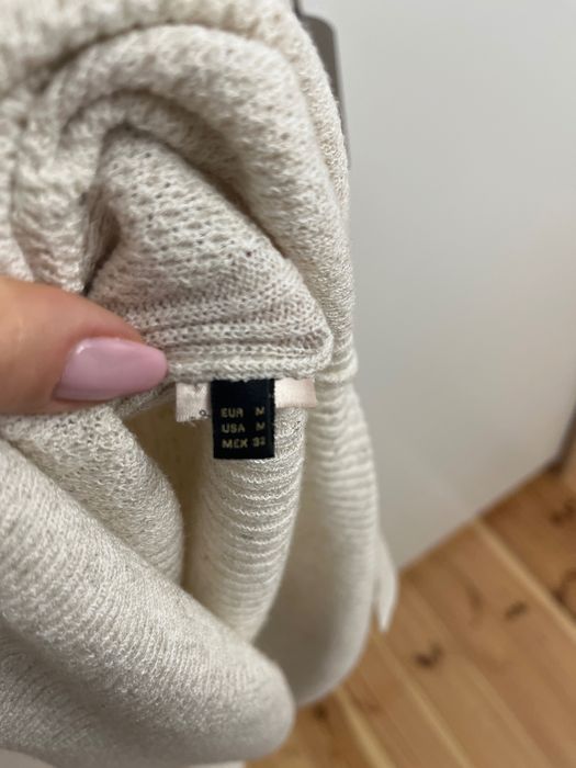 Wełniana sukienka Massimo Dutti rozm M