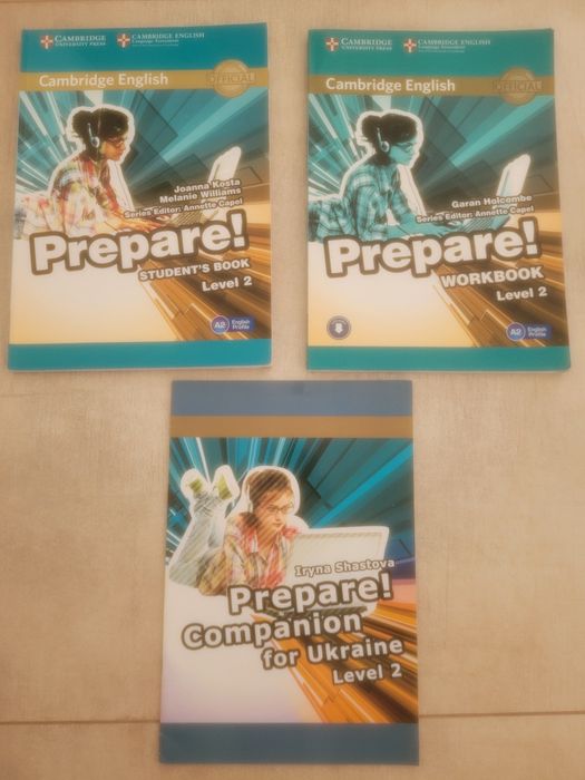 Підручники з англійської мови Prepare! level 2