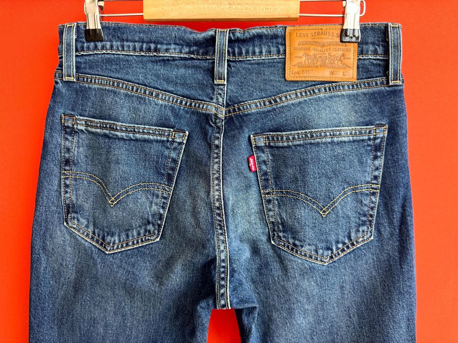 Levi’s Levis 511 Premium Оригінал чоловічі джинси штани розмір 31 32