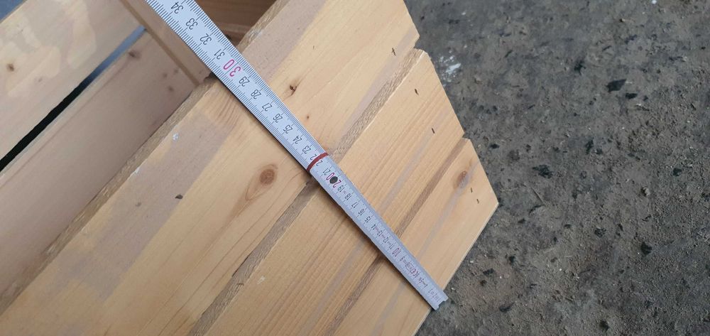 skrzynka drewniana ozdobna 50x40x30