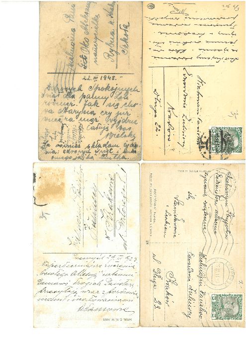 pocztówki Austro-Węgry, międzywojnie i 1948