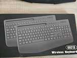 Nowa klawiatura bezprzewodowa qwerty z uchwytem na tablet/telefon