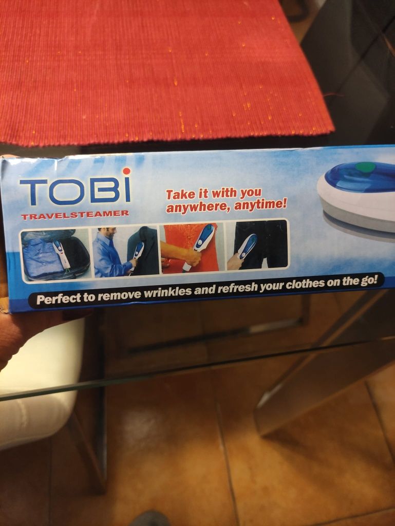 Escova roupa a vapor Tobi