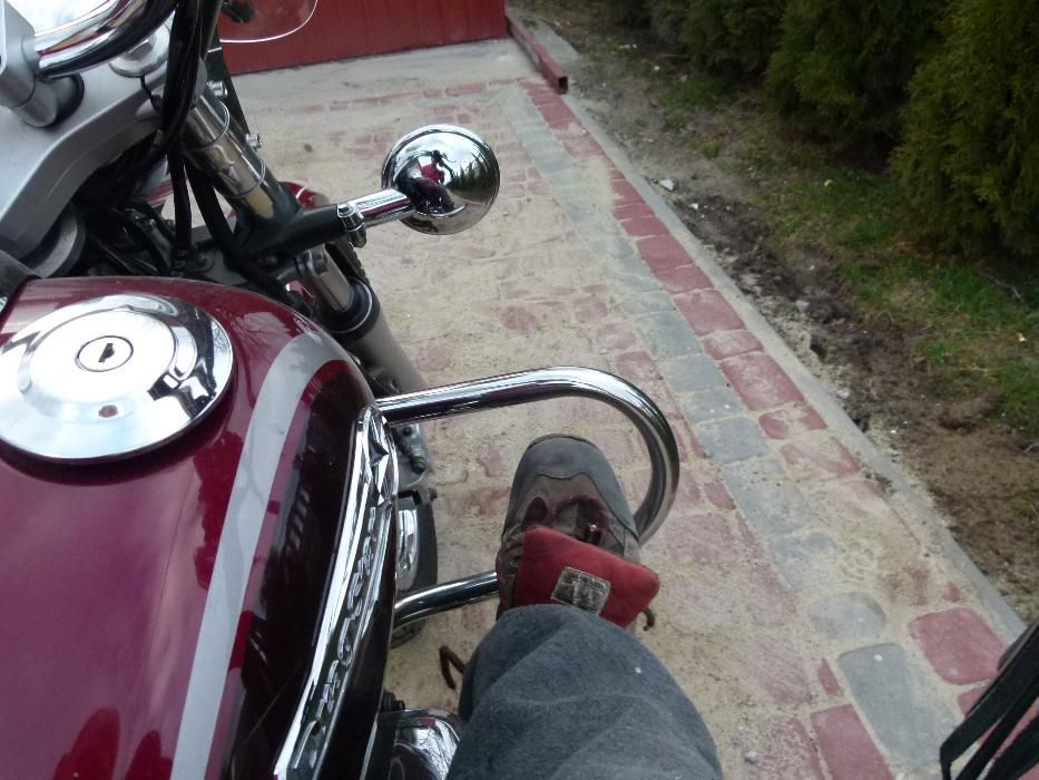 Gmole xvs 125 Yamaha Drag Star szyba koło