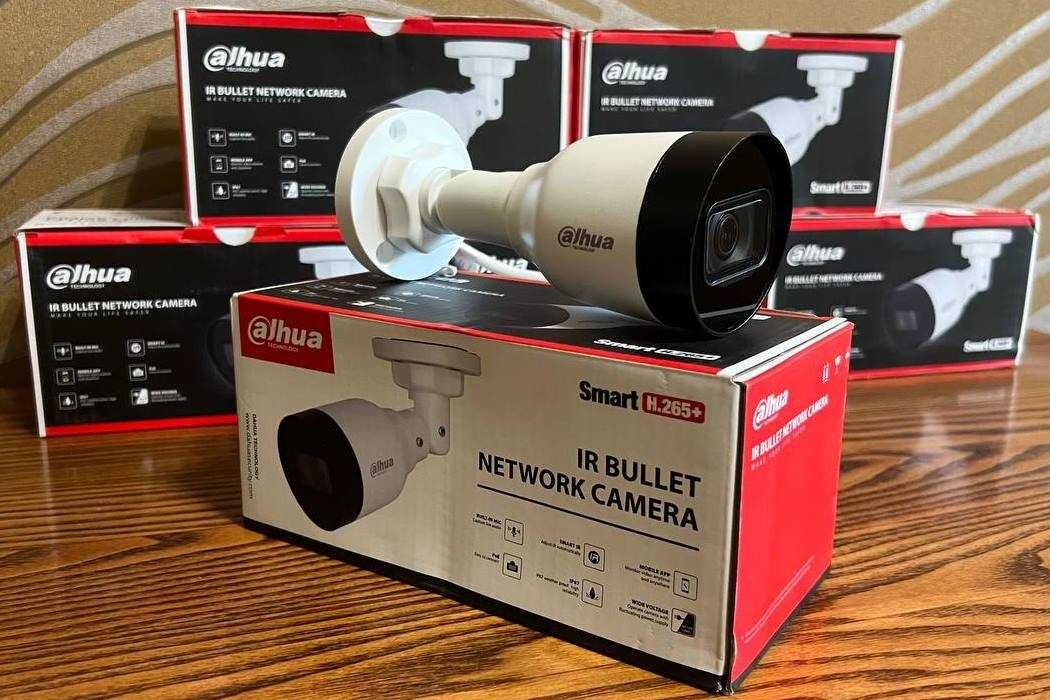 IP камера Dahua IPC-HFW1431S1-A-S4 (3.6 мм) с микрофоном