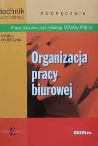 Organizacja pracy biurowej podr.+CD Elżbieta Mitura Difin