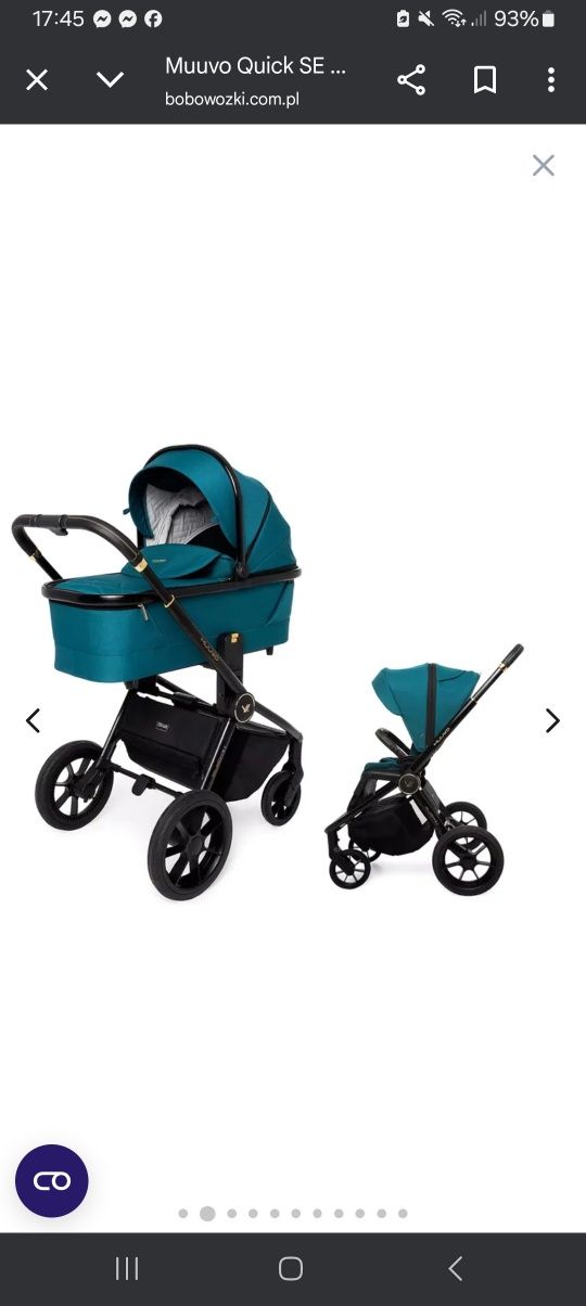 Wózek Muuvo Quick SE 2w1