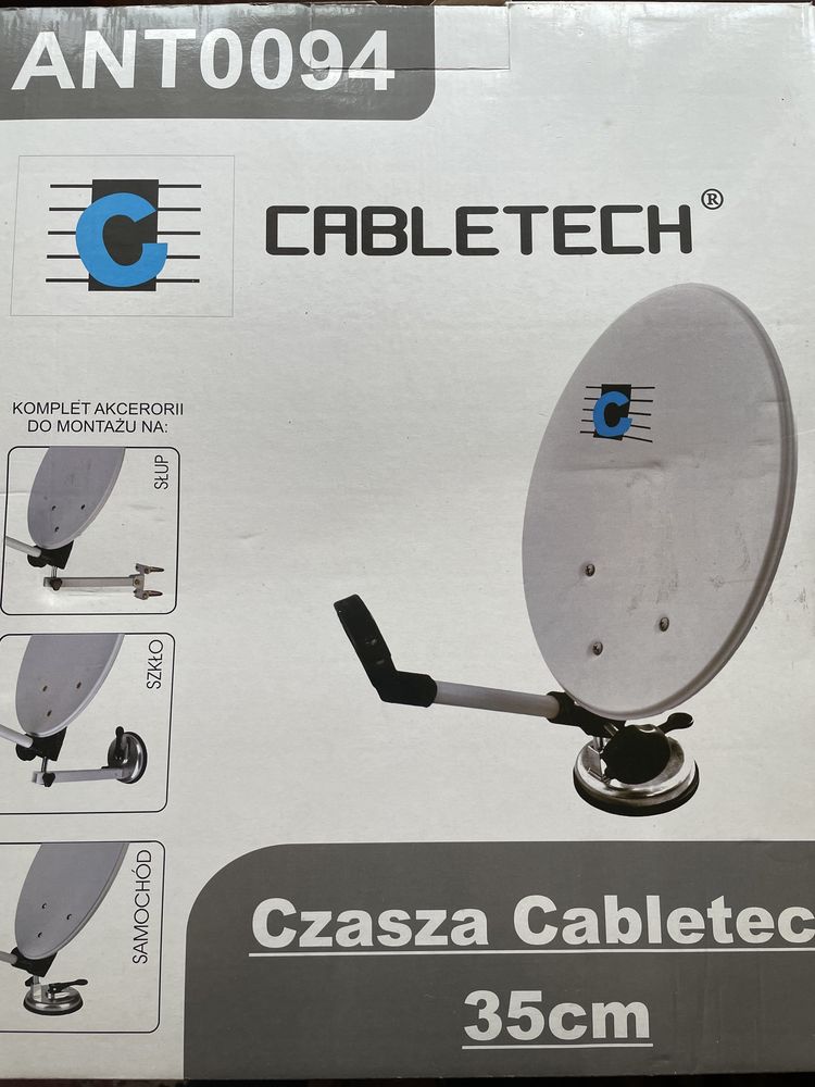 Czasza Cabletech 35cm + Konwerter satelitarny