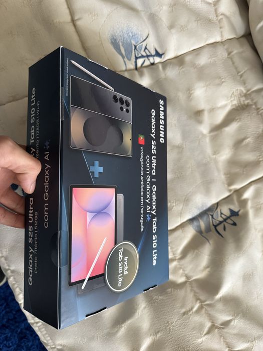 Samsung Galaxy S25 Ultra + Galaxy Tab S10 Lite NOVO/SELADO c/ Garantia