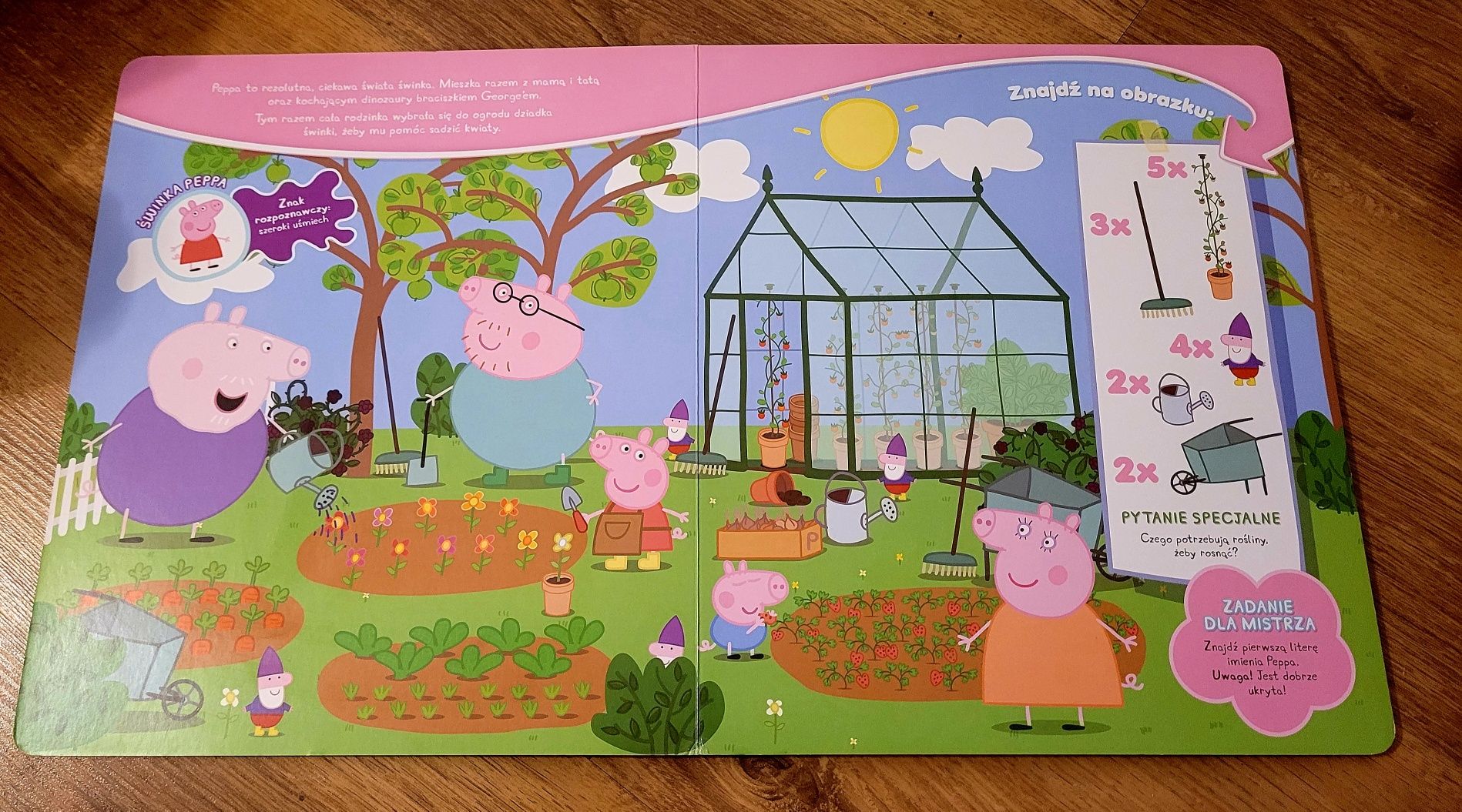 Peppa Pig książka "Poszukaj i znajdź"