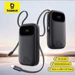 Power Bank Baseus 20000mAh,швидка зарядка 22,5W,колір білий та чорний