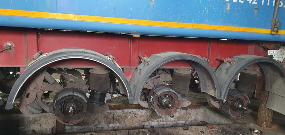 СТО TIR, Ремонт тягачів та напівпричепів. Ремонт ходової напівпричепів