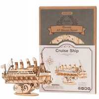 Drewniane Puzzle Robotime Model 3D Wycieczkowiec Cruise Ship DIY 145el