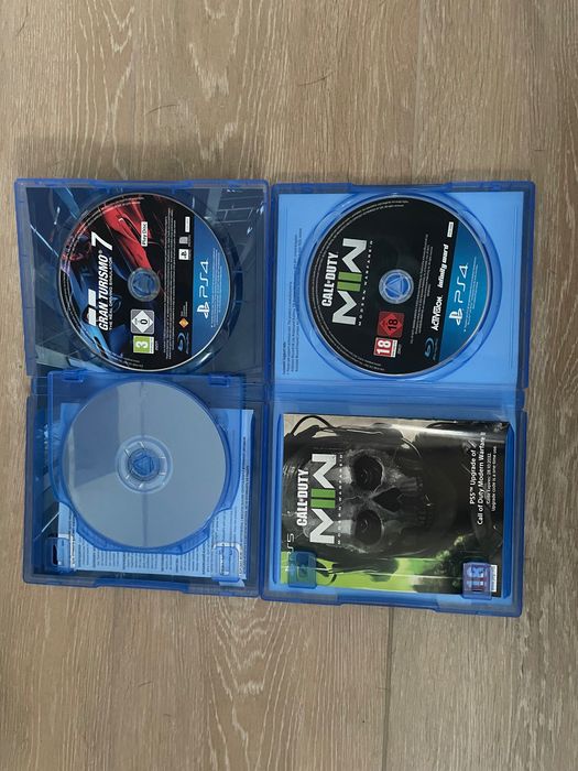 Диск Gran Turismo 7 CoD MW 2 игра ps4 ps5