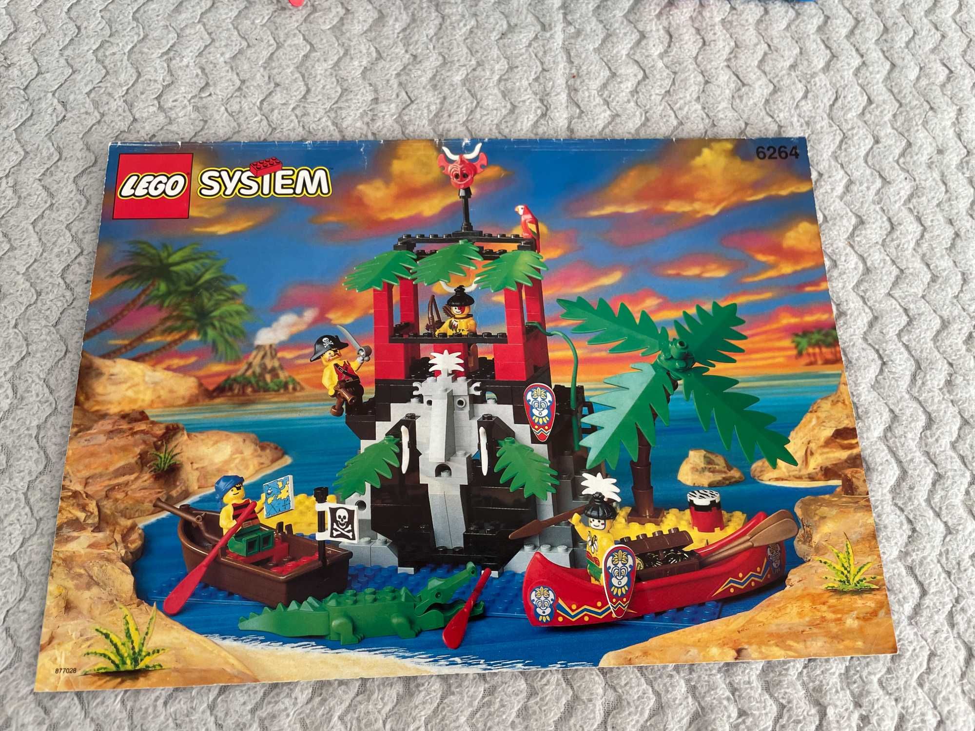 Lego Piraci 6264 Forbidden Cove = kompletny 100% + instrukcja