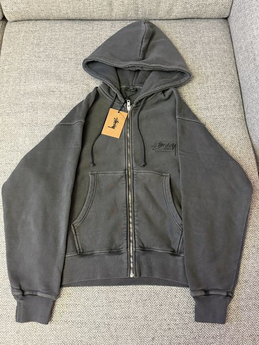 Stussy zip-up hoodie