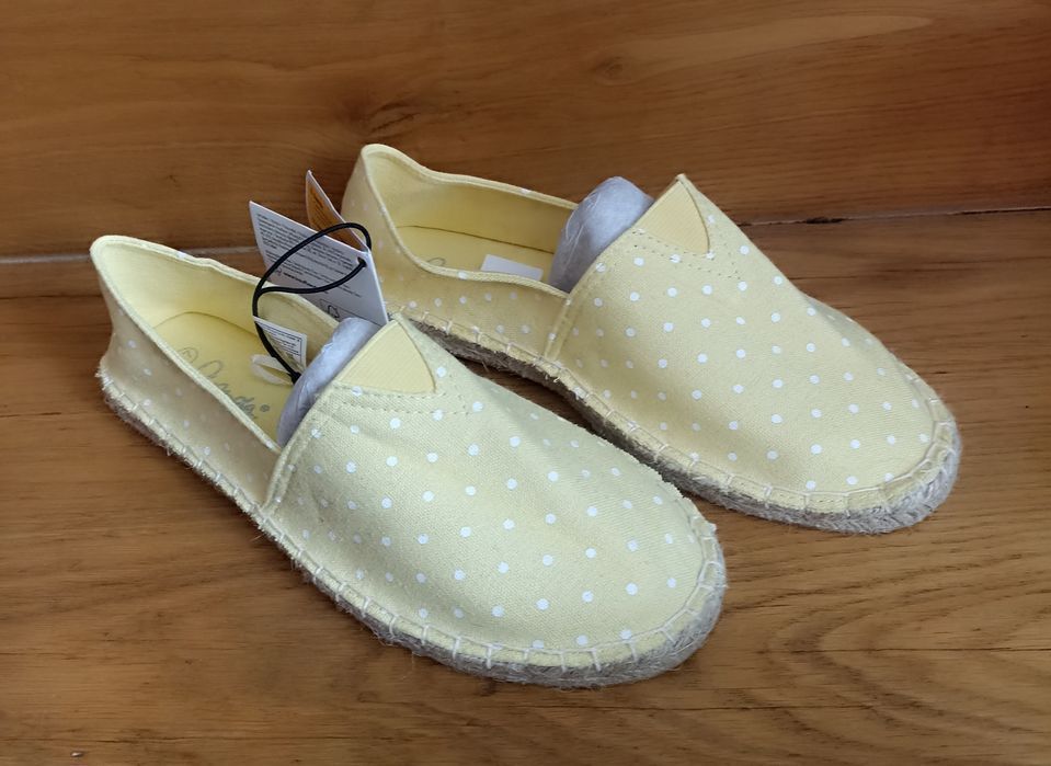 Buty damskie na lato espadryle, pepegi 37 nowe