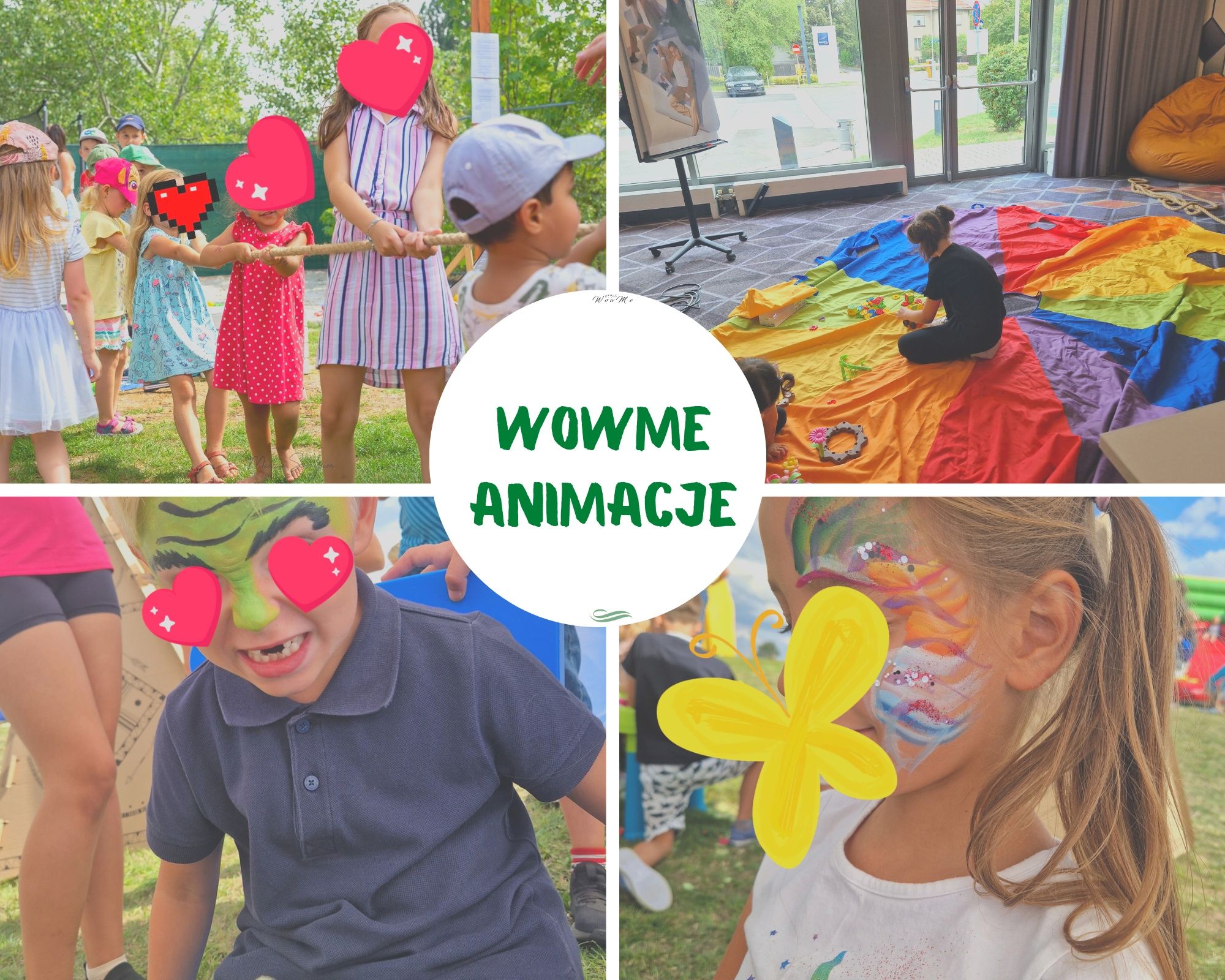 Animacje i dmuchaniec 400pln/600pln