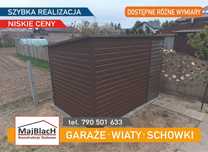 Altana - Wiatka ogrodowa |Schowek Narzędziowy|Magazyn – Maj-Blach