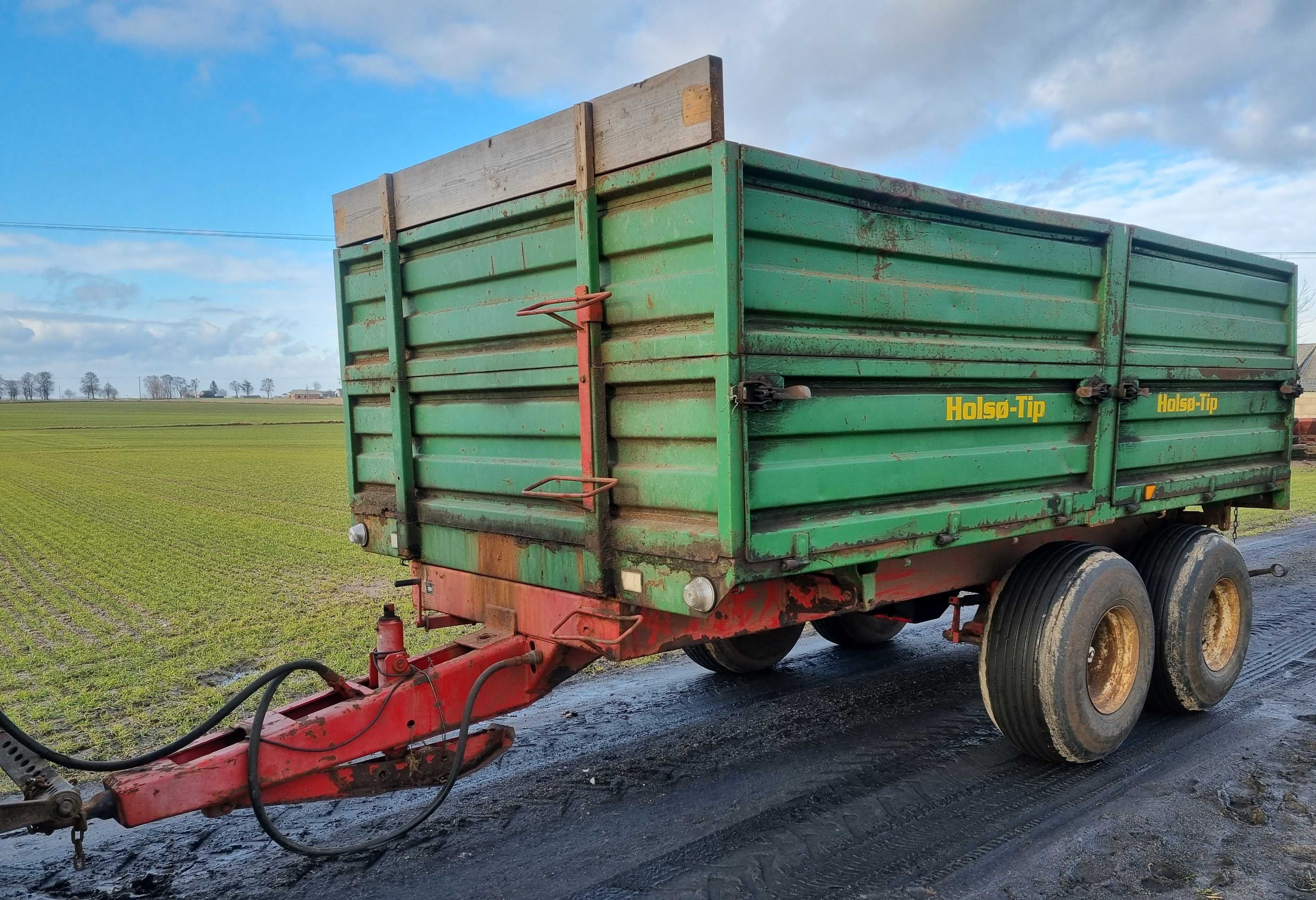 Przyczepa wywrotka tandem 7ton Agromet Warfama z Danii