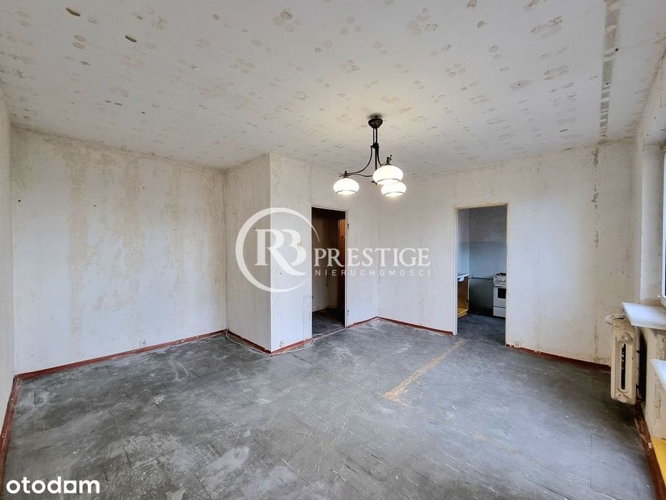 Prawobrzeże - kawalerka z potencjałem dwóch pokoi