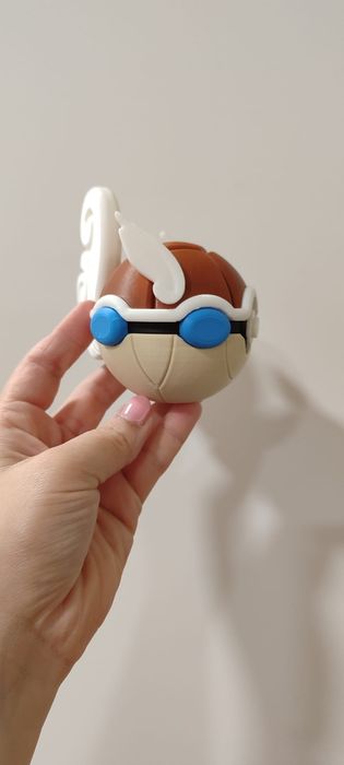 Wartortle pokeball pokemon 3d