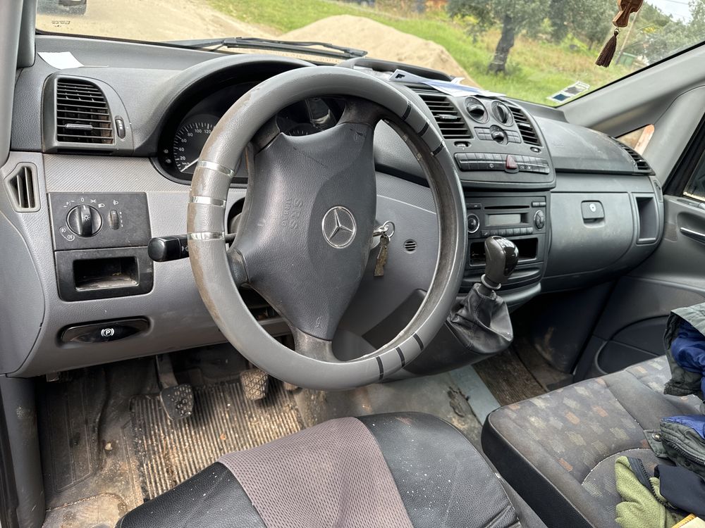 Mercedes vito 111 cdi ano 2006 impecavel, 6 lugares o consuma 8 litros