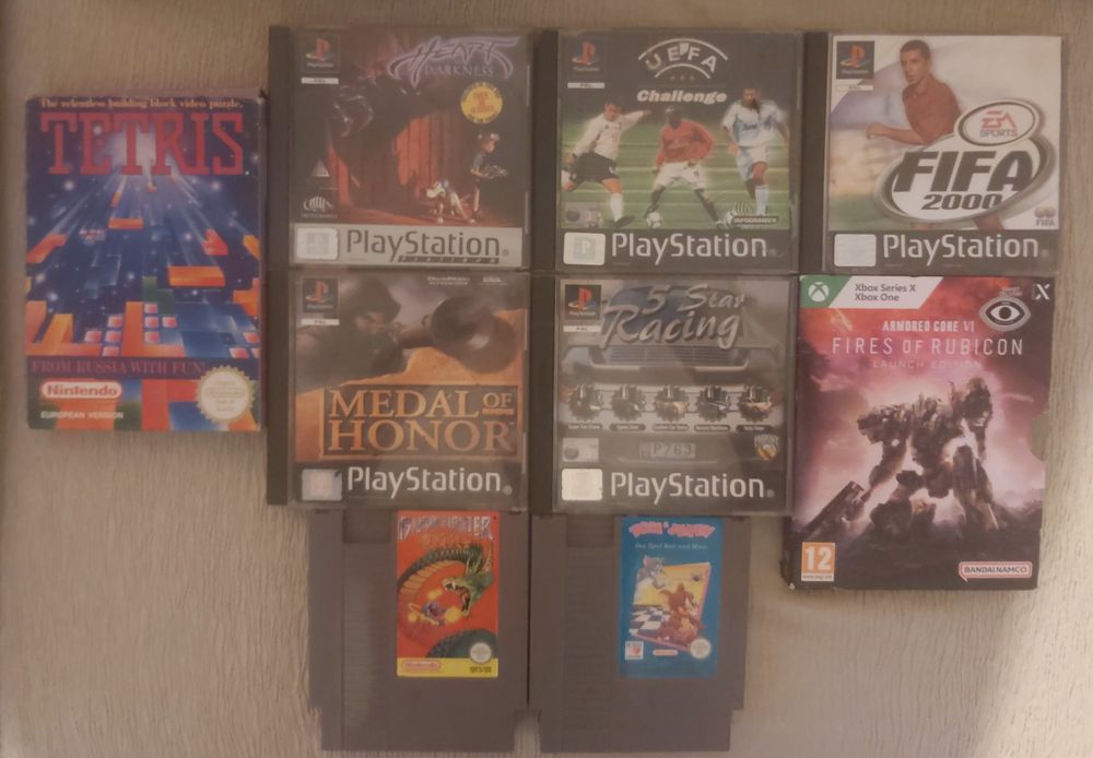 Ps1 Nintendo Sega e Xbox Jogos.
