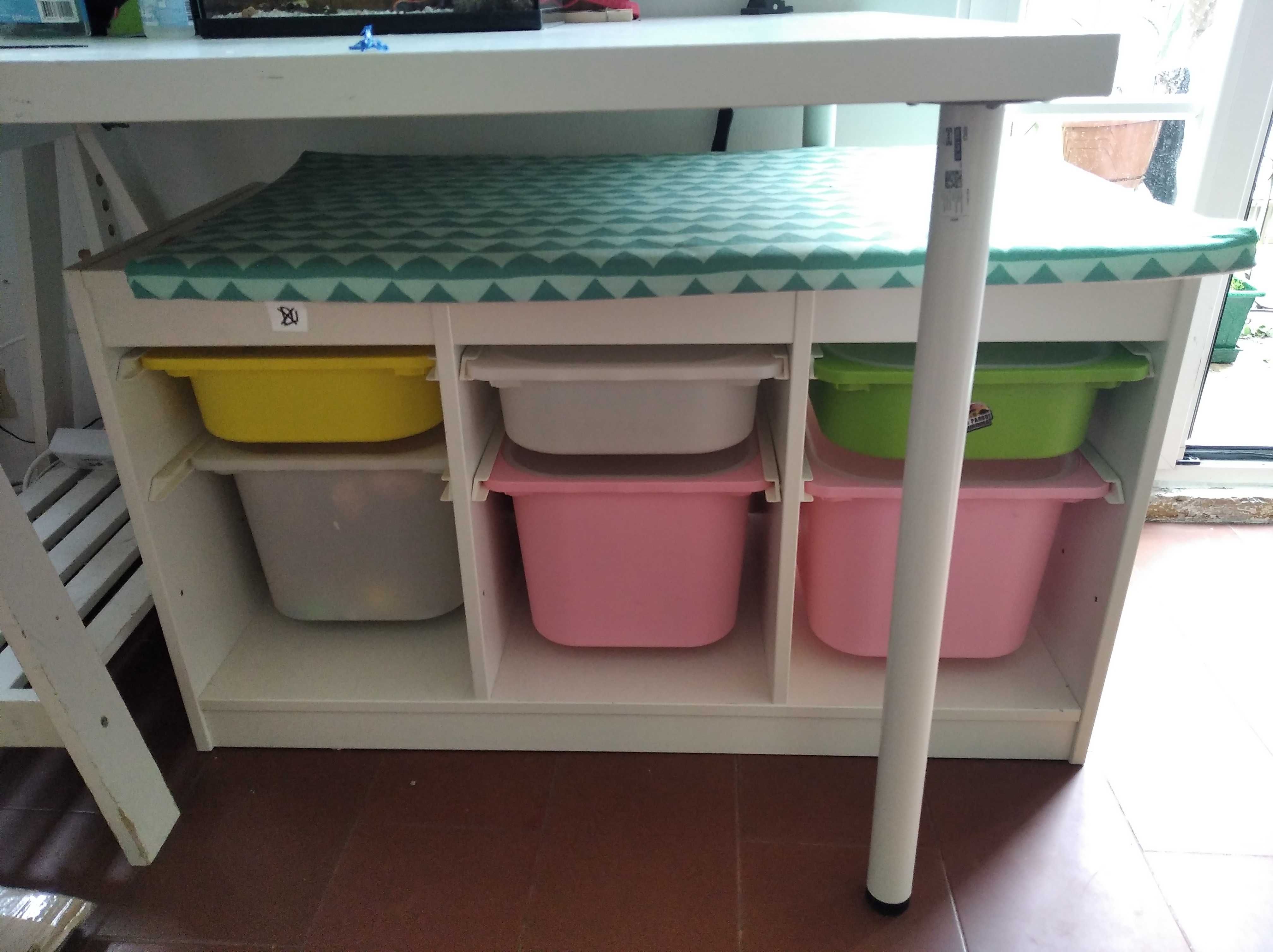 TROFAST com caixas - móvel de arrumação infantil IKEA