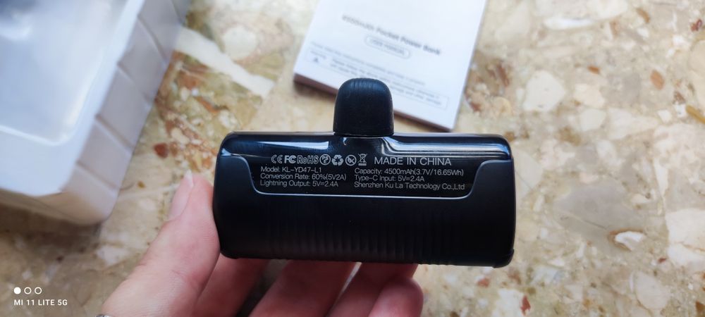 Power bank kieszonkowy