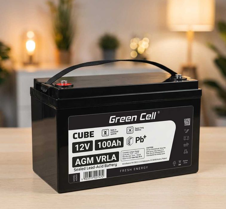 AGM Акумулятор 100Ah 12V Green Cell