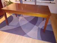 Tapete azul escuro  2,30 x 1,60 m