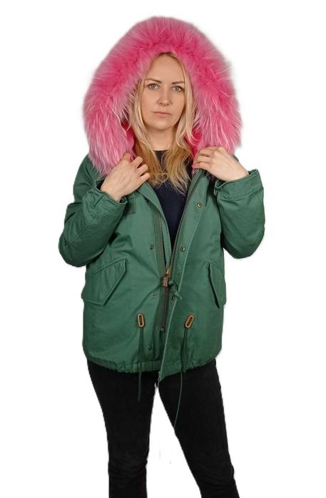 KURTKA parka plus Raccoon 4w1