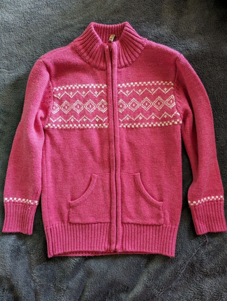 Sweter z wełny merino skandynawski Reflex r. 110