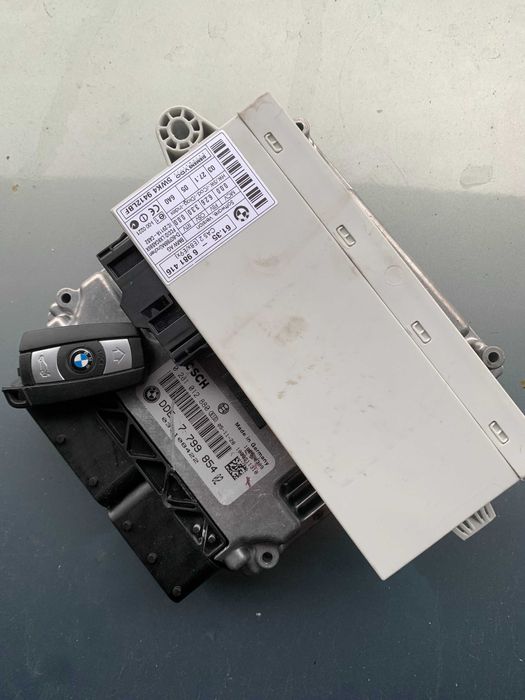 Bmw 1 e87 118d 2.0 m47n2 122ps komputer 7.799.854 cas kluczyk komplet
