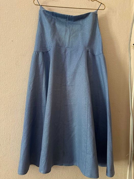 Котонова довга спідниця р-S в гарному стані