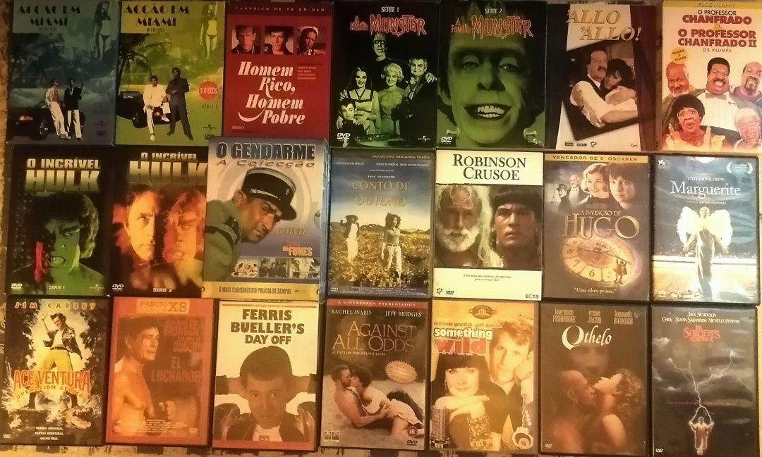 Lote 232 filmes DVD originais (lote 12)