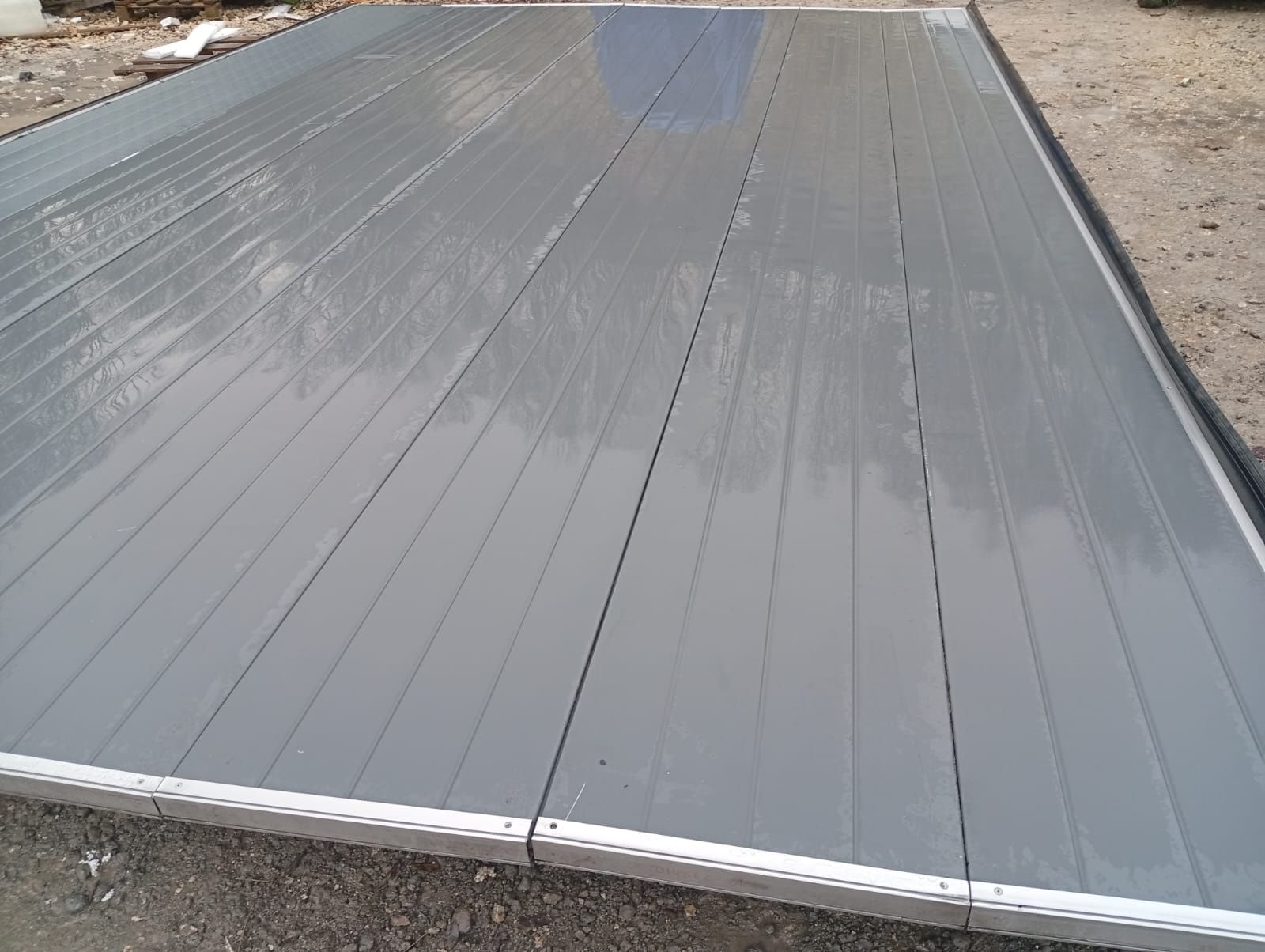 Brama segmentowa garażowa panelowa  przemysłowa 602x394 wysoka .transp
