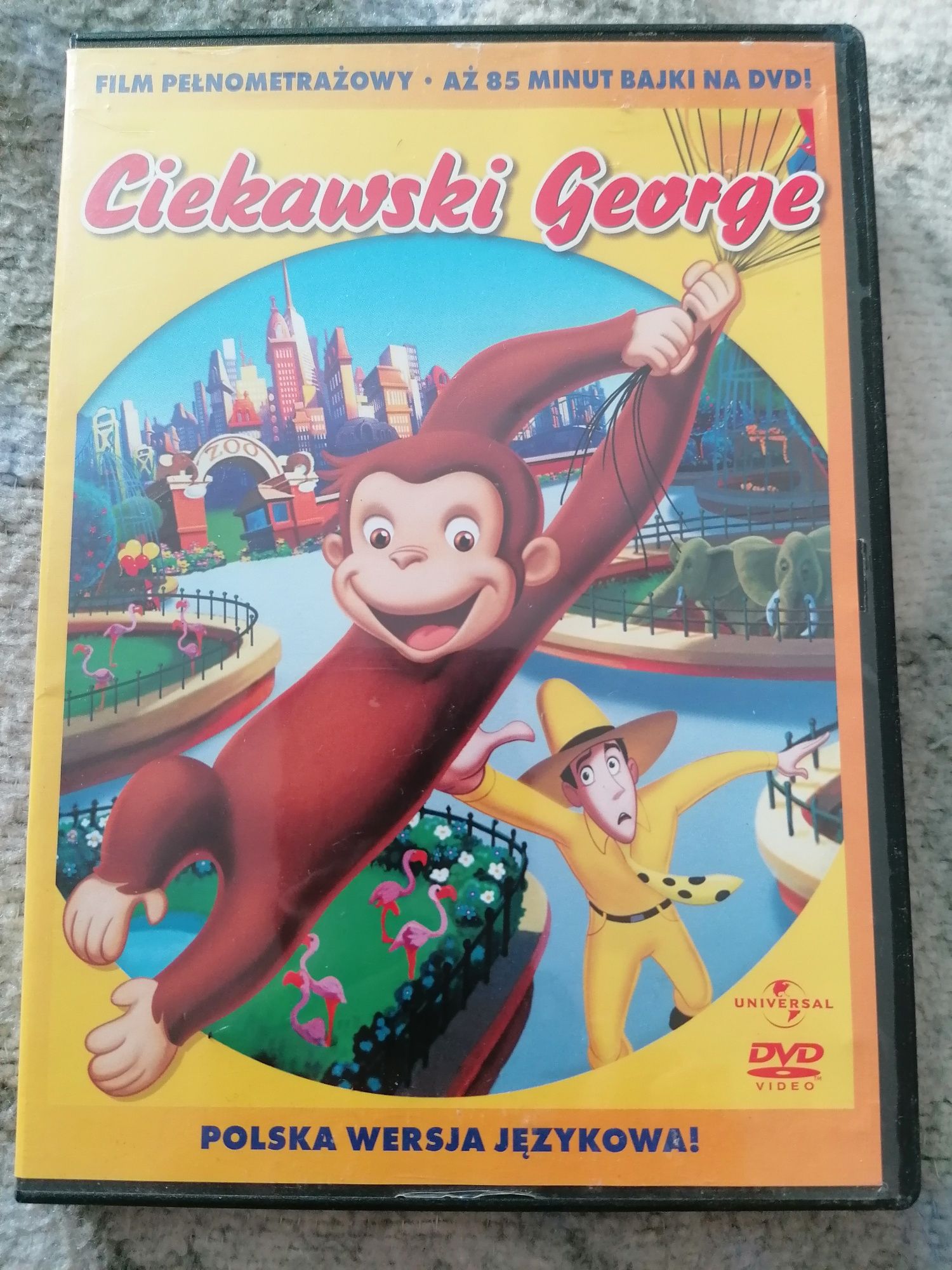 Ciekawostki George bajka DVD