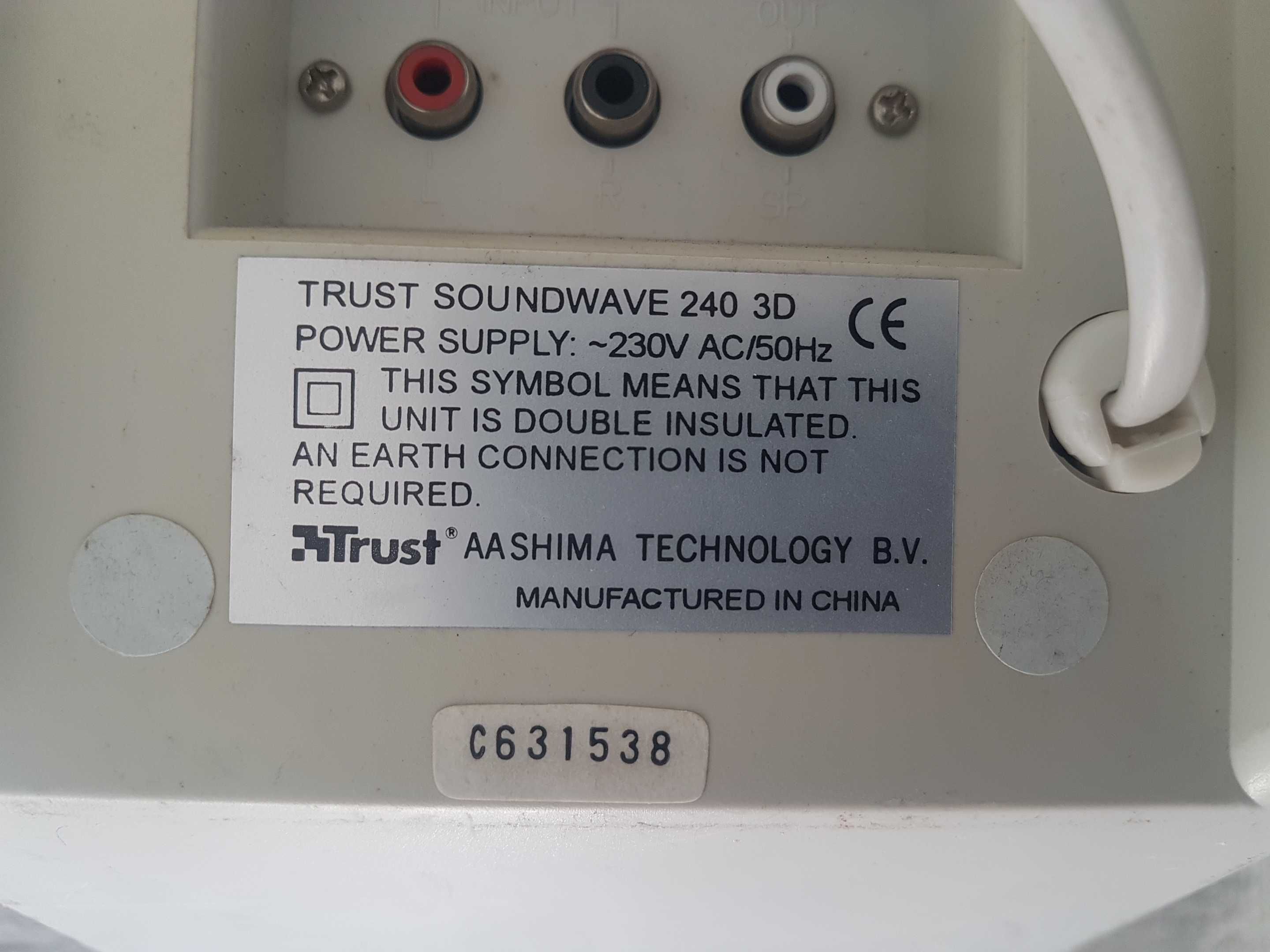 Colunas amplificadas Trust soundwave 240 3D