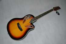 Harley Benton HBO-850 SUNBURST nowy elektroakustyk - ustawiony!