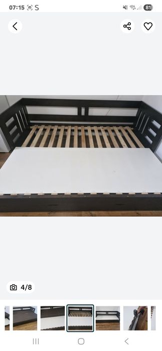 Łóżko wenge  200 /160