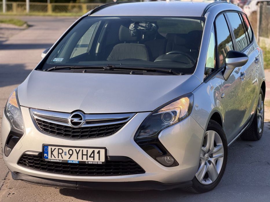 Opel Zafira / Krajowa / Pełna historia ASO / Drugi właściciel / Automat / 7 osób
